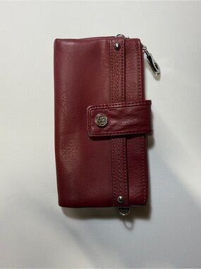Relic Burgundy Leather Wallet